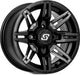 Rukus Wheel 14x7 4/137 5+2 (+10mm) Blk/Gunmetal SEDONA