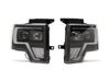 Raxiom 09-14 Ford F-150 G4 Projector Headlights- Black Housing (Clear Lens) Raxiom