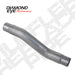 Diamond Eye MFLR RPLCMENT PIPE 3-1/2inX30in FINISHED OVERALL LENGTH NFS W/ CARB EQUIV STDS PHIS26 Diamond Eye Performance