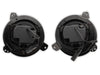 Raxiom 18-22 Jeep Wrangler JL/JT Axial 9-Inch LED Headlights w/RGB Halo- Blk Housing (Clear Lens) Raxiom