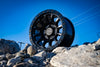 ICON Hulse 17 X 8.5 6 X 5.5 0mm Offset 4.75in BS Double Black ICON