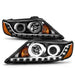 ANZO 2011-2013 Kia Sorento Projector Headlights w/ Halo Black (CCFL) ANZO