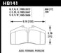 Hawk Audi/Porsche Rear AND ST-40 HPS Street Brake Pads Hawk Performance