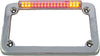 Led License Plate Frame Chrome W/Turn Signals SDC