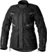 Ladies Maverick Evo Ce Jacket Black/Black Textile Md RST