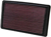 K&N 02-07 WRX/STi Drop In Air Filter 11in O/S Length / 6.563in O/S Width / 1.063in Height K&N Engineering