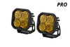 Diode Dynamics SS3 LED Pod Pro - Yellow Combo Standard (Pair) Diode Dynamics