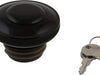 Gas Cap Screw In W/Lock&Cover Vented Black HARDDRIVE