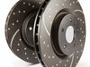 EBC 17-22 Honda Civic Type-R (FK8) GD Sport Slotted and Dimpled Rear Rotors EBC