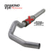 Diamond Eye KIT 5in CB MFLR RPLCMENT PIPE SGL AL: 2004.5-2007.5 DODGE CUMMINS 600 Diamond Eye Performance