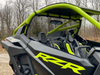 Rear Vented Windshield Tinted Polaris Pro R SPIKE