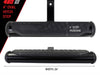 Go Rhino 4in Oval Hitch Step - Black Go Rhino