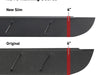 Go Rhino RB10 Slim Running Boards - Tex Black - 73in Go Rhino