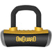 Boxer 8048 Disc Lock With Disc Reminder Black/Yellow ONGUARD