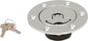 Flush Mount Gas Cap Chrome Non Vented `96 Up HARDDRIVE