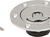 Flush Mount Gas Cap Chrome Non Vented `96 Up HARDDRIVE