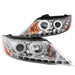 ANZO 2011-2013 Kia Sorento Projector Headlights w/ Halo Chrome (CCFL) ANZO