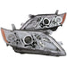 ANZO 2007-2009 Toyota Camry Projector Headlights w/ Halo Chrome ANZO