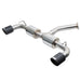 Injen 19-22 Hyundai Veloster N L4 2.0L Turbo Performance SS Axle Back Exhaust System - Carbon Tips Injen