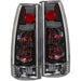 ANZO 1999-2000 Cadillac Escalade Taillights Black - New Gen ANZO