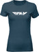 WOMEN'S FLY CORPORATE TEE INDIGO MD 356-0362M