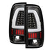 xTune Ford F150 Styleside 97-03 Light Bar LED Tail Lights - Black ALT-ON-FF15097-LBLED-BK SPYDER