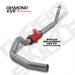 Diamond Eye KIT 5in TB SGL MFLR RPLCMENT PIPE AL: 94-02 DODGE CUMMINS 5.9L W/ RP #510220 Diamond Eye Performance