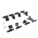 Go Rhino 2020+ Jeep Gladiator JT 4DR Crew Cab Dominator Xtreme Frame Slider Mounting Brackets Only Go Rhino