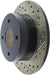 StopTech Nissan 81 280ZX SportStop Slotted & Drilled Left Rear Rotor Stoptech