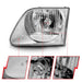 ANZO 1997-2003 Ford F-150 Crystal Headlights Chrome ANZO