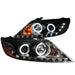 ANZO 2011-2013 Kia Sorento Projector Headlights w/ Halo Black (CCFL) ANZO