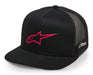 3d Ageless Trucker Hat Black/Red ALPINESTARS