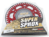 Rear Sprocket Aluminum 48t 520 Red Hon SUPERSPROX