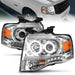 ANZO 2007-2014 Ford Expedition Projector Headlights Chrome ANZO