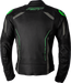 S1 Ce Jacket Blk/Grey/Neon Grn Lthr Md RST