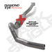 Diamond Eye KIT 4in CB SGL MFLR RPLCMENT PIPE SS 01-05 CHEVY/GMC 6.6L 2500/3500 Diamond Eye Performance