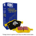 EBC 20-22 Audi RSQ8 4.0TT Yellowstuff Front Brake Pads EBC