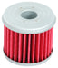 K&N Honda 1.58in OD 0.42in ID 1.4in Height Cartridge Oil Filter K&N Engineering