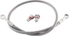 Brake Line Rear Silver Kawasaki GALFER