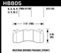 Hawk 15-17 Ford Mustang Brembo Package Performance Ceramic Front Brake Pads Hawk Performance