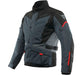 Dainese Tempest 3 D Dry Jacket Ebony/Black/Lava Red Size - 50 Dainese