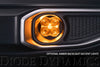 Diode Dynamics SS3 Ram Horizontal LED Fog Light Kit Sport - White SAE Fog Diode Dynamics