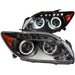 ANZO 2005-2010 Scion Tc Projector Headlights w/ Halo Black (CCFL) ANZO