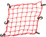 Cargo Net Adjustable Red 15"X15" POWERTYE