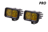 Diode Dynamics Stage Series 2 In LED Pod Pro - Yellow Fog Standard ABL (Pair) Diode Dynamics