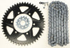 Sprocket/Chain Kit Stl/Alu 16/49t Blk Rx3 520 120l Blk VORTEX