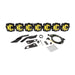 KC HiLiTES Can-Am X3 45in. Pro6 Gravity LED 7-Light 140w Combo Beam Overhead Light Bar System KC HiLiTES