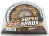 Rear Stealth Sprocket Alu/Stl 44t 530 Gld Tri SUPERSPROX