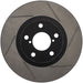 StopTech Power Slot 00-05 Legacy / 7/98-08 Impreza Front Left Sportstop Slotted Rotor Stoptech