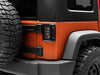 Raxiom 07-18 Jeep Wrangler JK Axial Series Vision LED Tail Lights- Black Housing (Smoked Lens) Raxiom